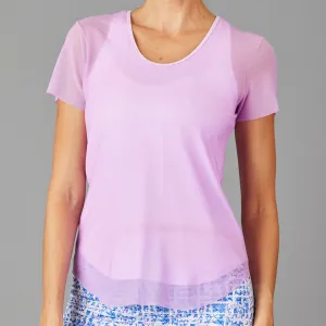 Lined Mesh Tee